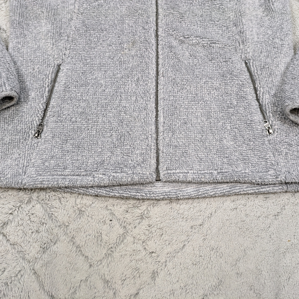 Kuhl Jacket Women's XL Gray Ash Alto Hoody Sherpa Fleece Full Zip Coat Outdoor - Picture 2 of 9